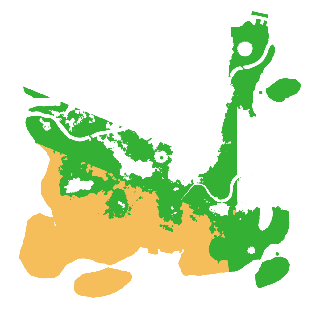 Biome Rust Map: Procedural Map, Size: 3750, Seed: 748276016