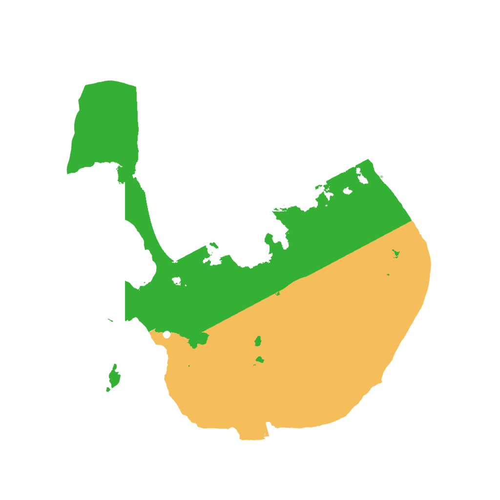 Biome Rust Map: Procedural Map, Size: 2000, Seed: 1337695974