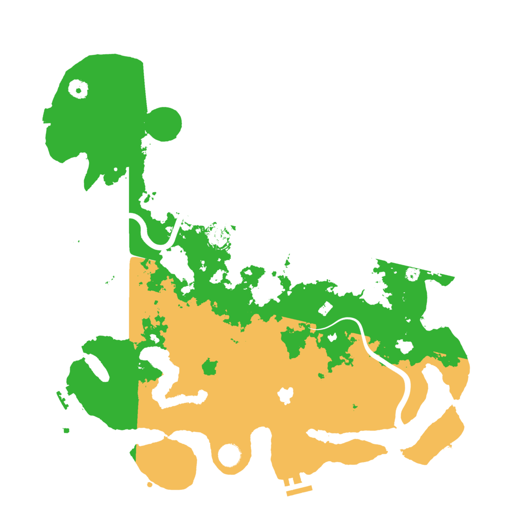 Biome Rust Map: Procedural Map, Size: 4000, Seed: 323415165