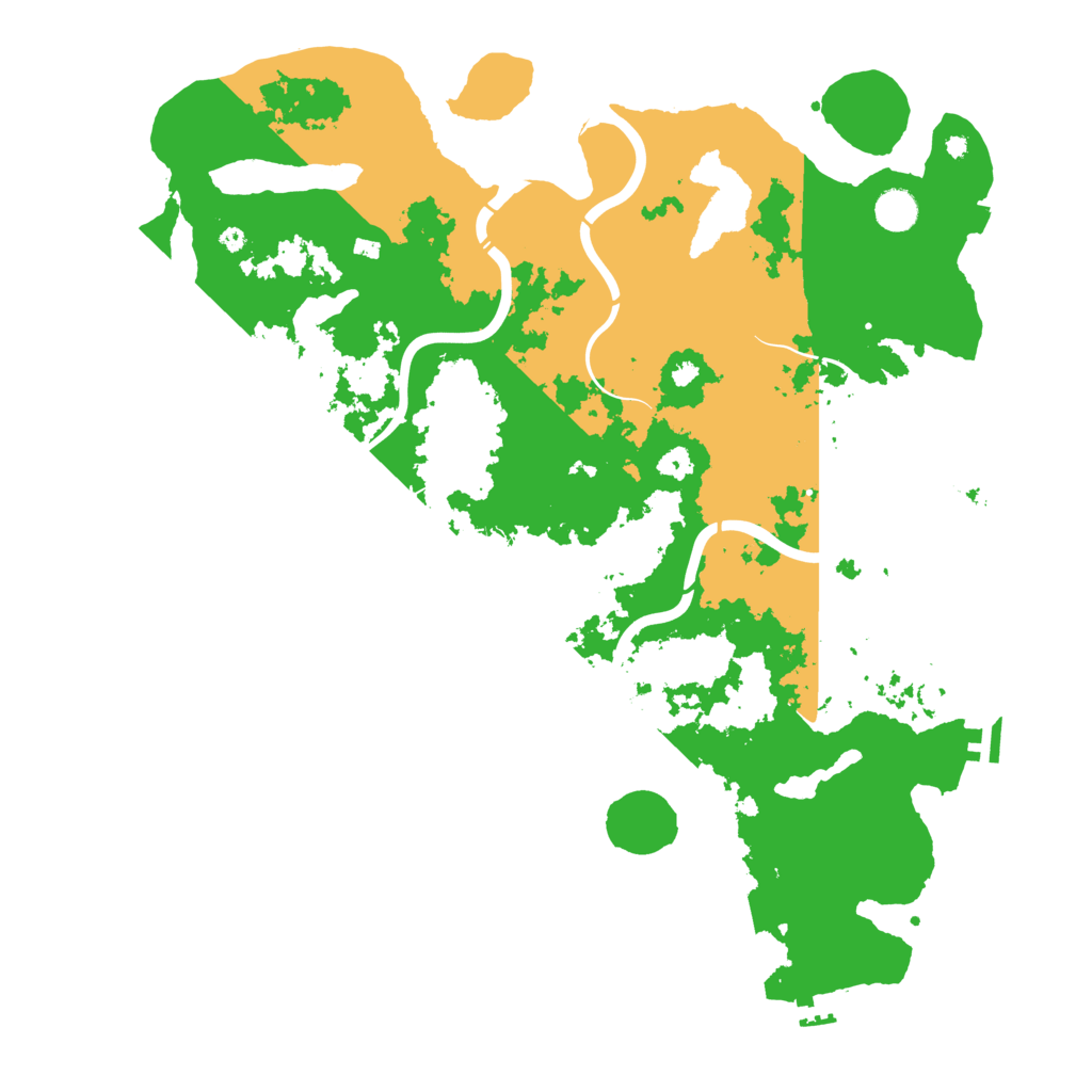 Biome Rust Map: Procedural Map, Size: 4500, Seed: 1547552152