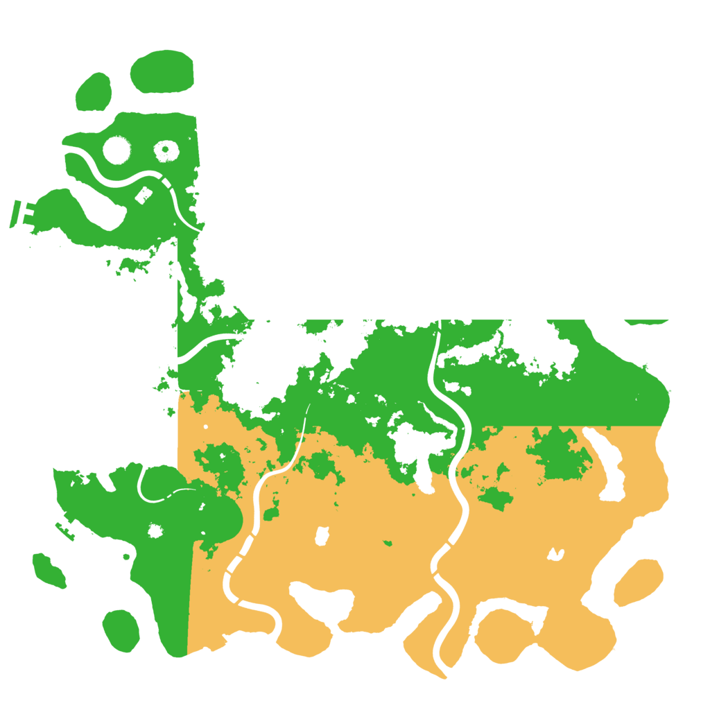 Biome Rust Map: Procedural Map, Size: 4500, Seed: 1765715231