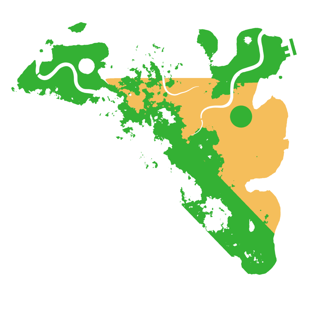 Biome Rust Map: Procedural Map, Size: 3750, Seed: 1565661387