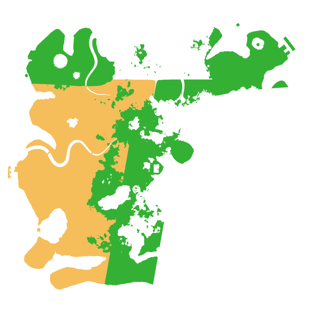Biome Rust Map: Procedural Map, Size: 4000, Seed: 271414741