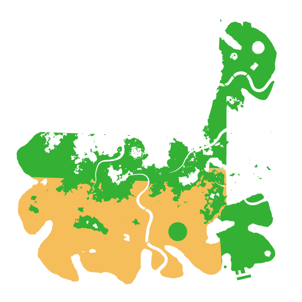 Biome Rust Map: Procedural Map, Size: 4250, Seed: 511190411