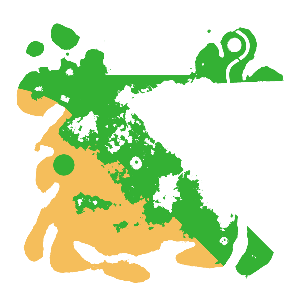 Biome Rust Map: Procedural Map, Size: 3750, Seed: 410300014