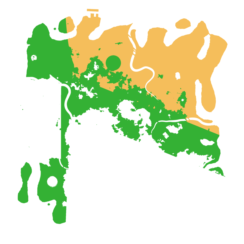 Biome Rust Map: Procedural Map, Size: 4250, Seed: 979335857