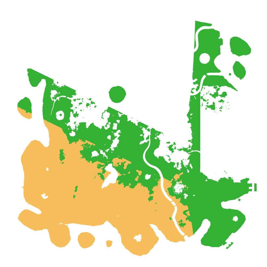 Biome Rust Map: Procedural Map, Size: 4500, Seed: 591746200