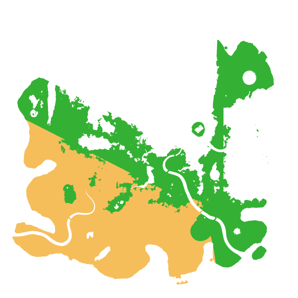 Biome Rust Map: Procedural Map, Size: 4000, Seed: 698503246