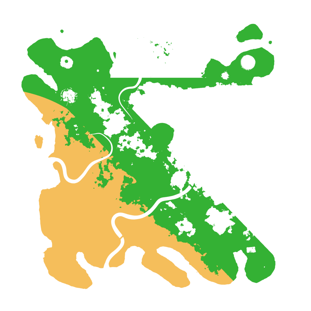 Biome Rust Map: Procedural Map, Size: 3750, Seed: 2005597225