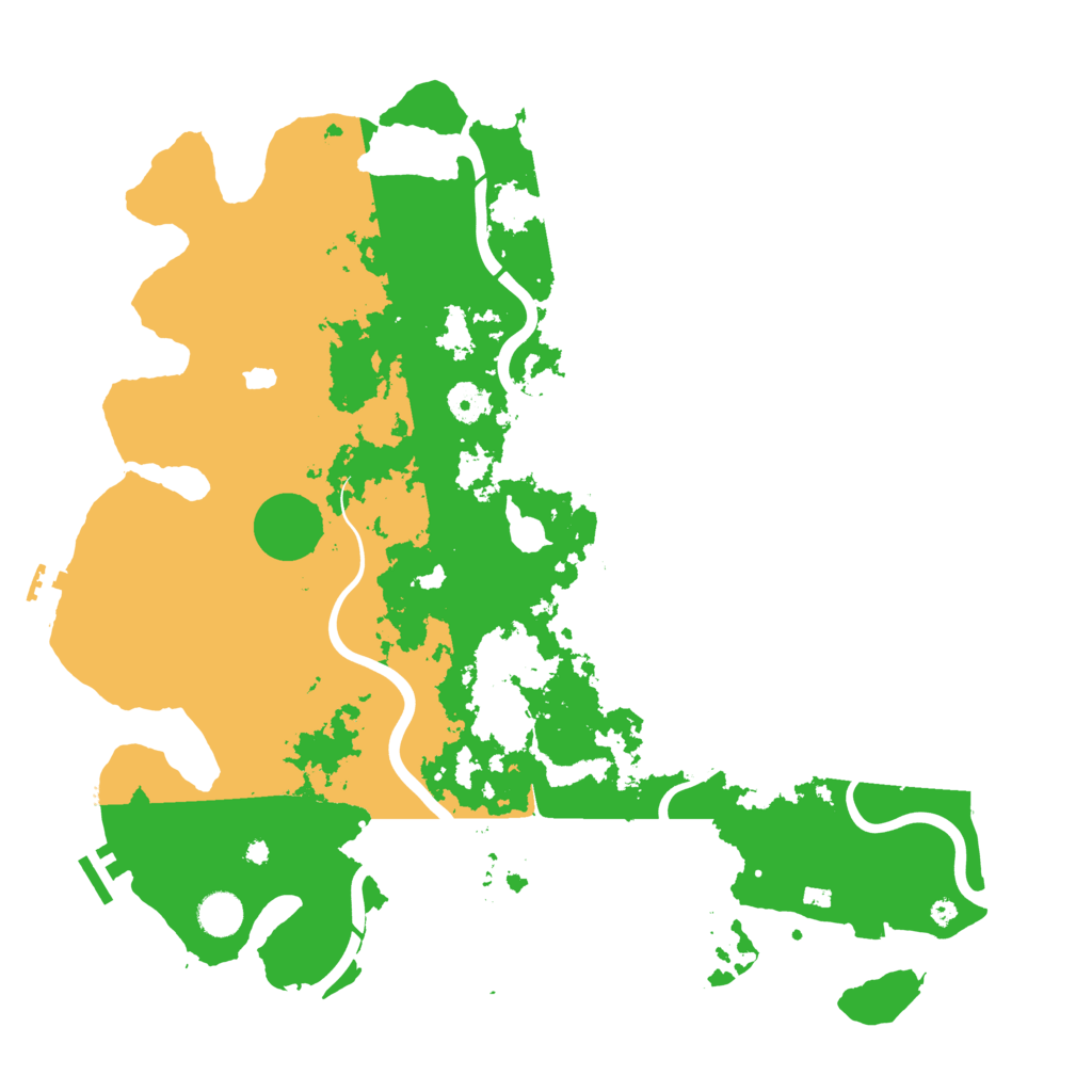Biome Rust Map: Procedural Map, Size: 4250, Seed: 2002519630