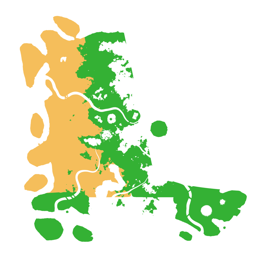 Biome Rust Map: Procedural Map, Size: 4250, Seed: 2927498