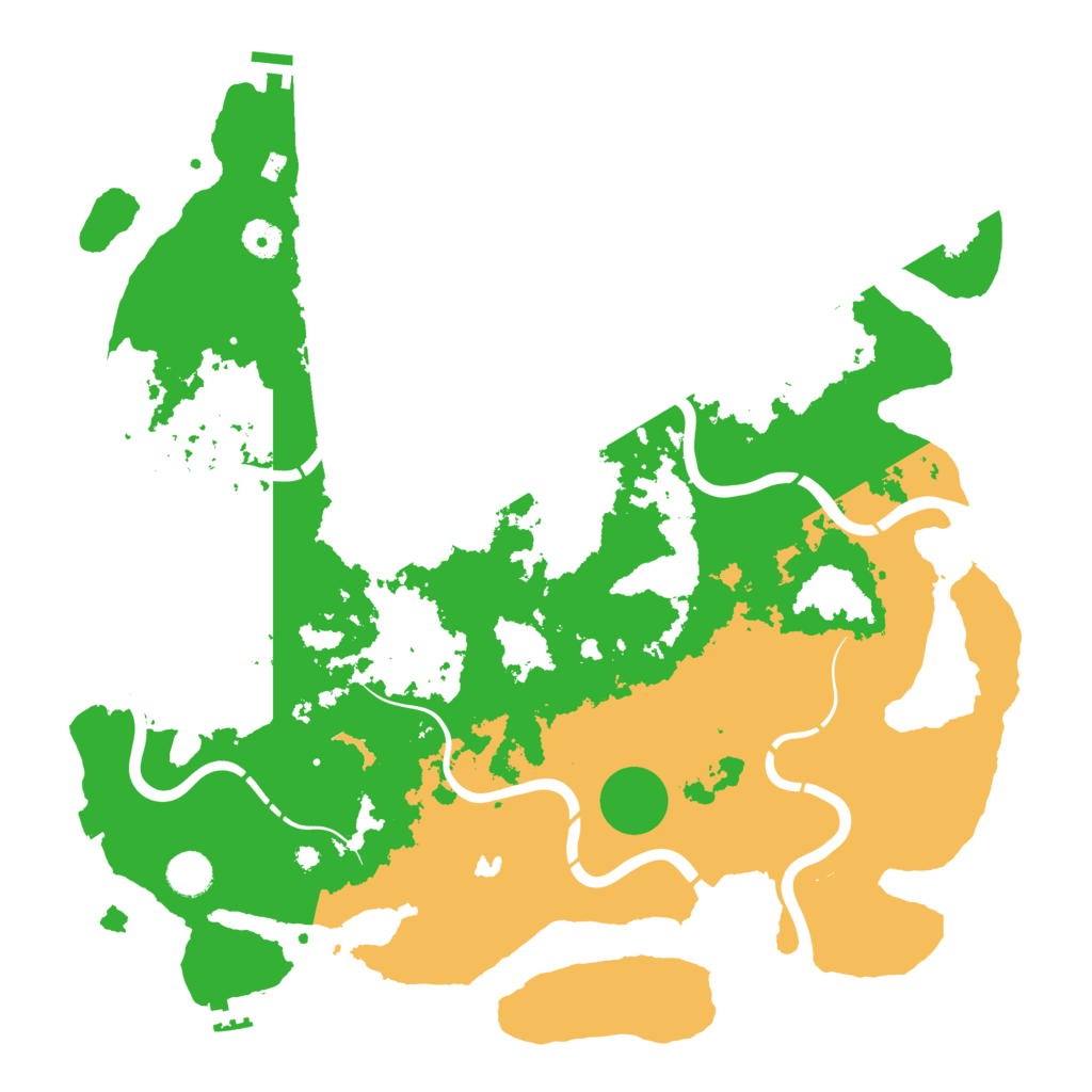 Biome Rust Map: Procedural Map, Size: 4250, Seed: 149033663