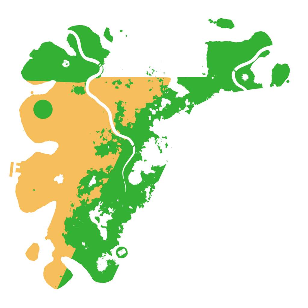 Biome Rust Map: Procedural Map, Size: 4250, Seed: 2067665635