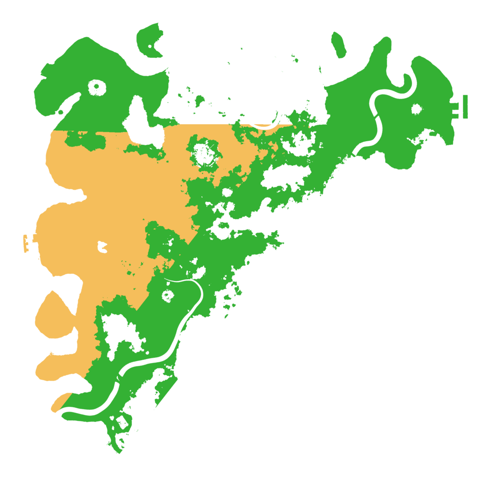 Biome Rust Map: Procedural Map, Size: 4250, Seed: 85196446