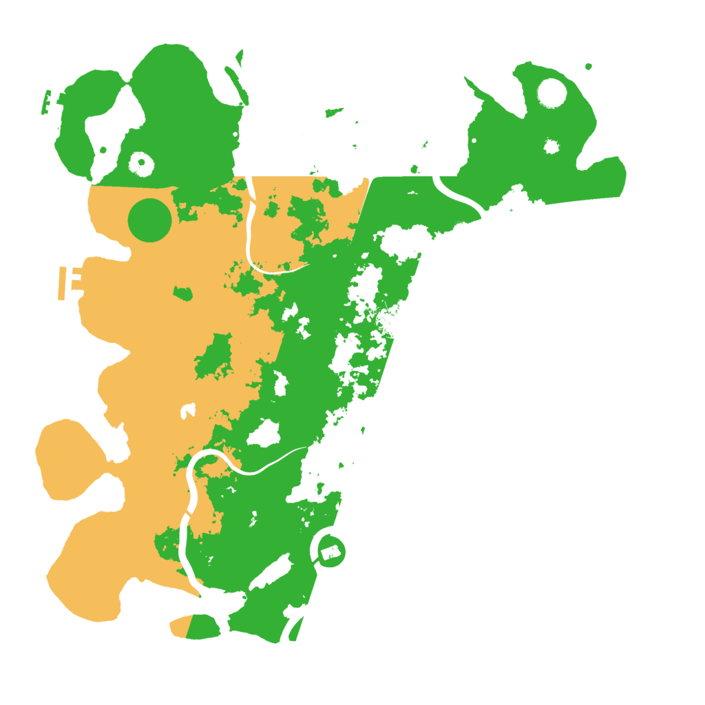 Biome Rust Map: Procedural Map, Size: 4250, Seed: 1878954140