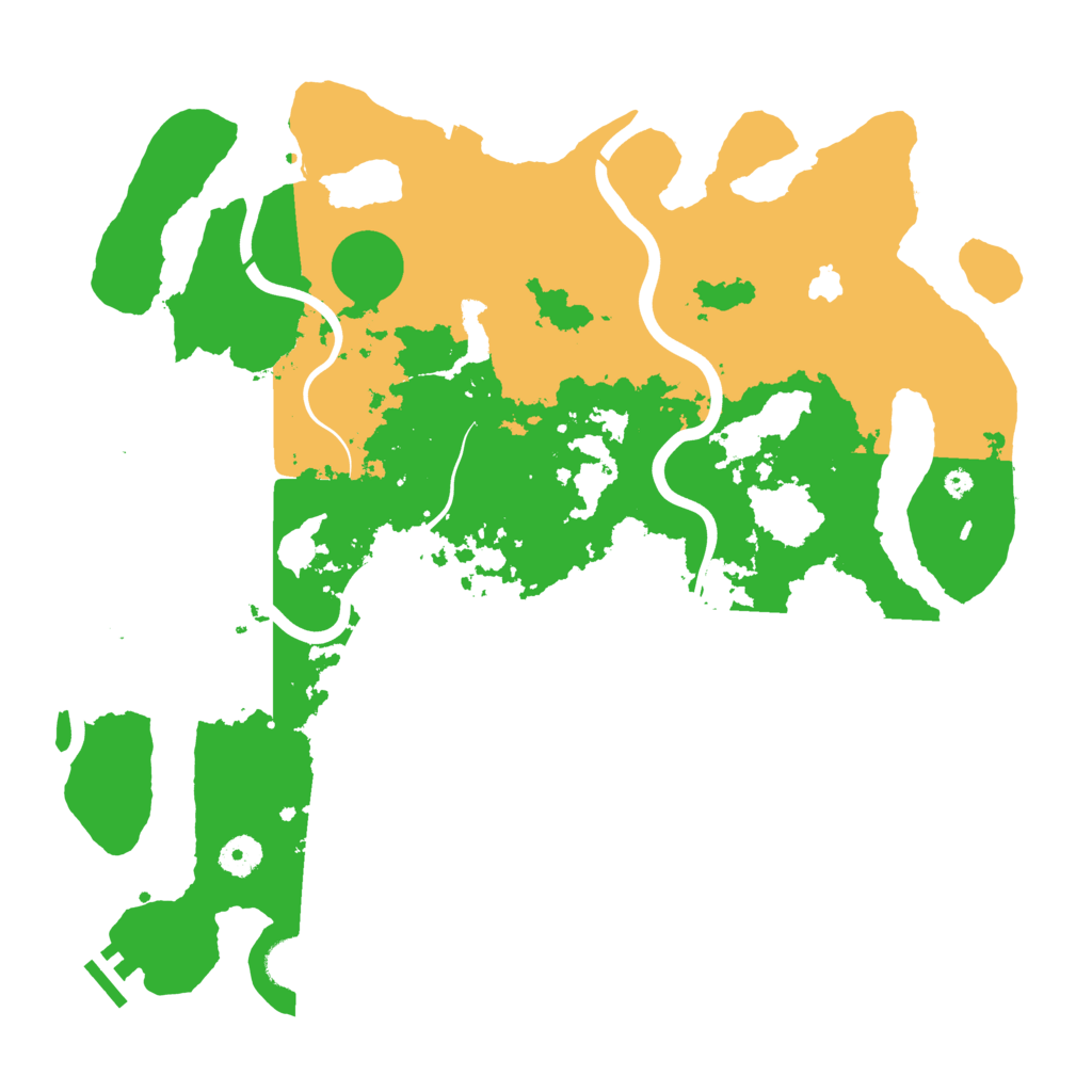 Biome Rust Map: Procedural Map, Size: 4000, Seed: 956375644