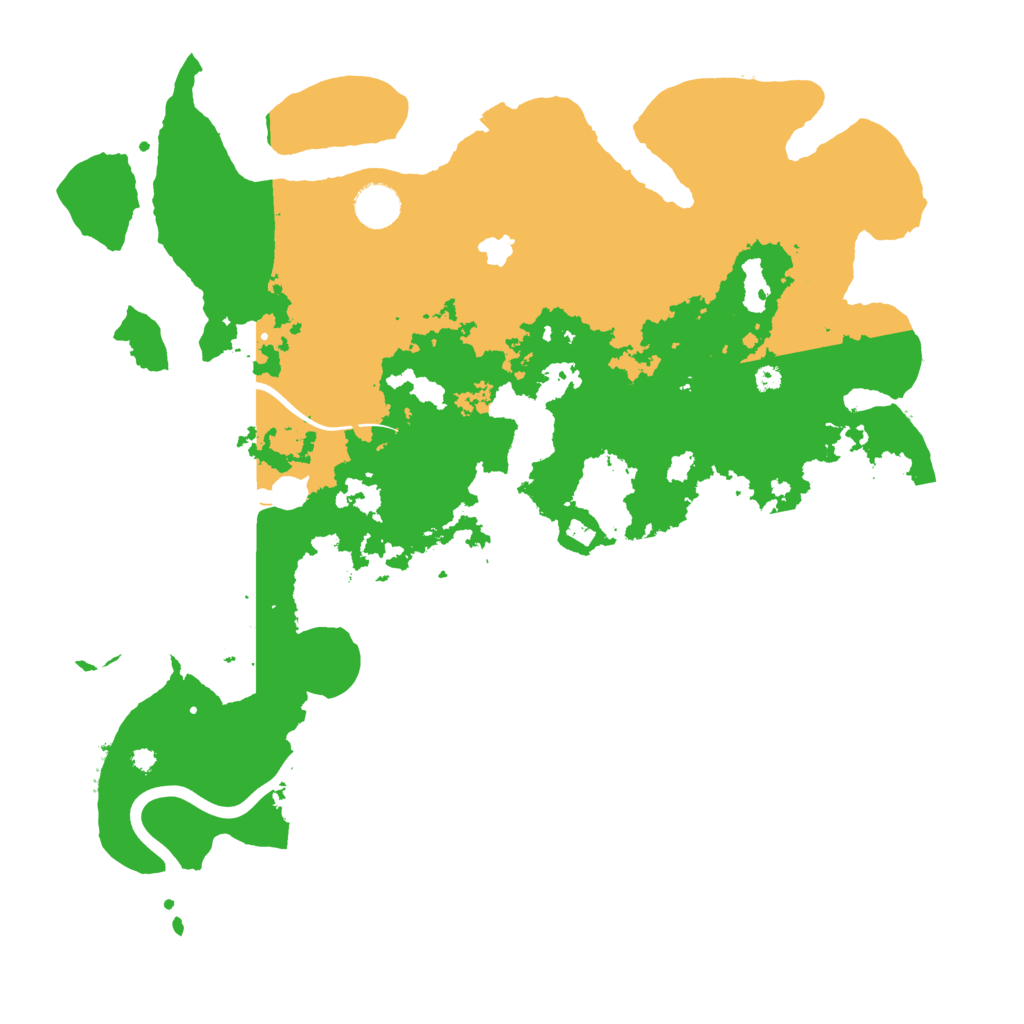Biome Rust Map: Procedural Map, Size: 4000, Seed: 1254621143