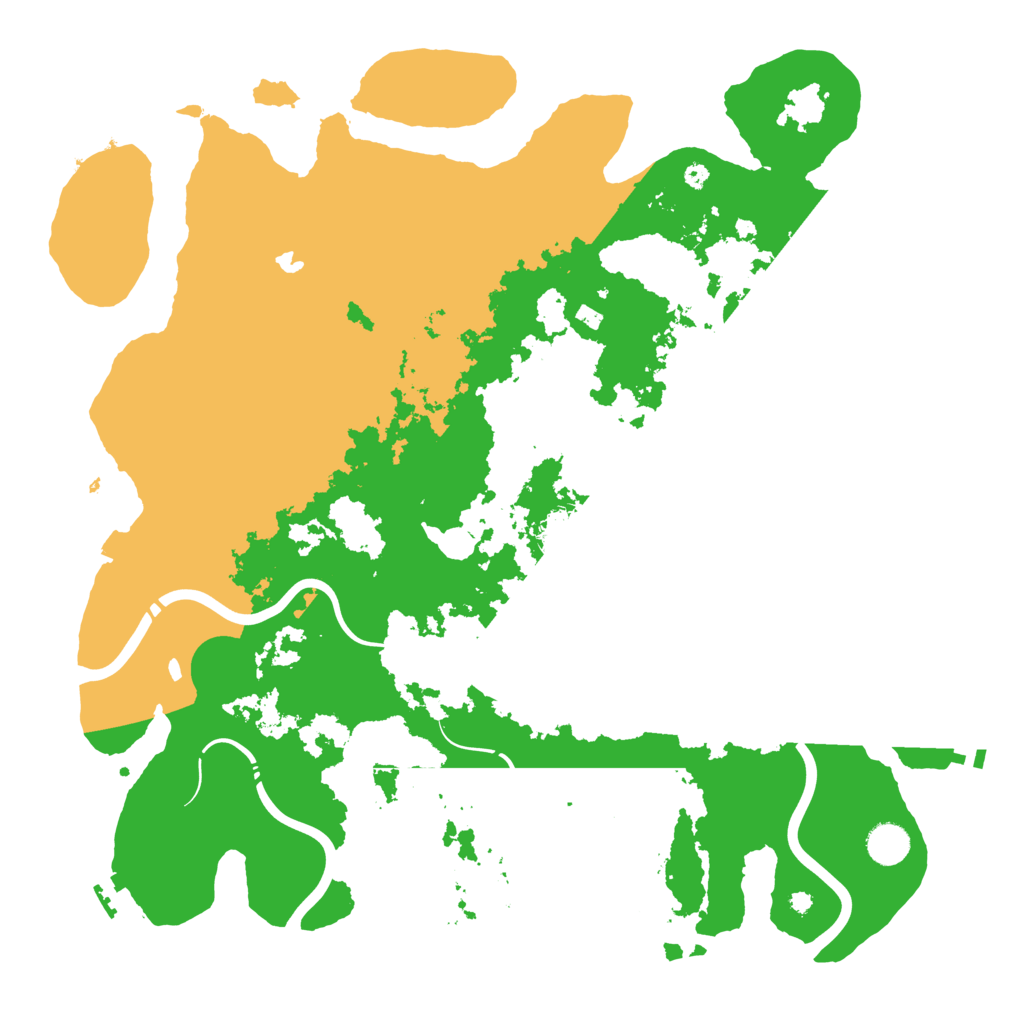 Biome Rust Map: Procedural Map, Size: 4250, Seed: 1063123325