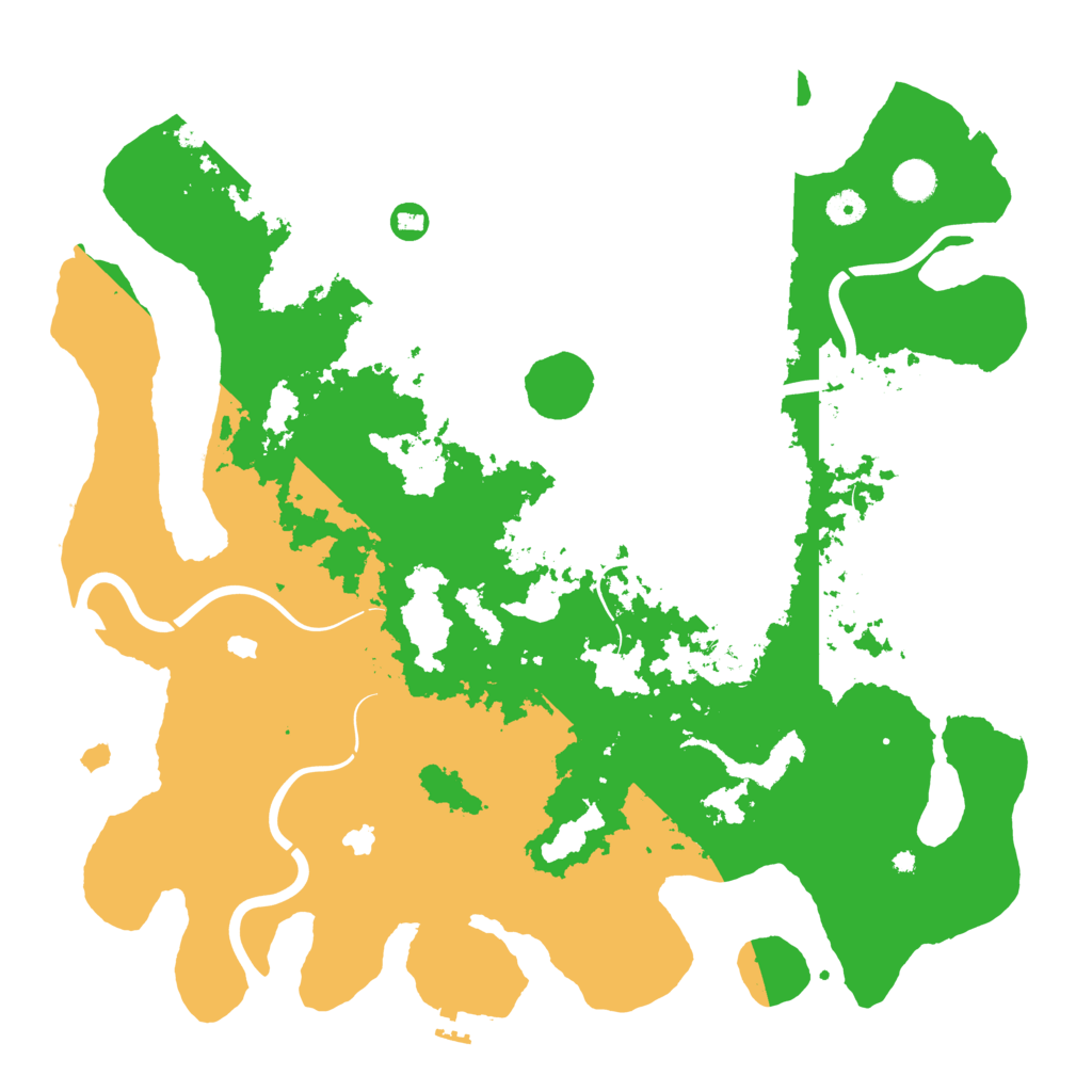 Biome Rust Map: Procedural Map, Size: 4500, Seed: 1723812548