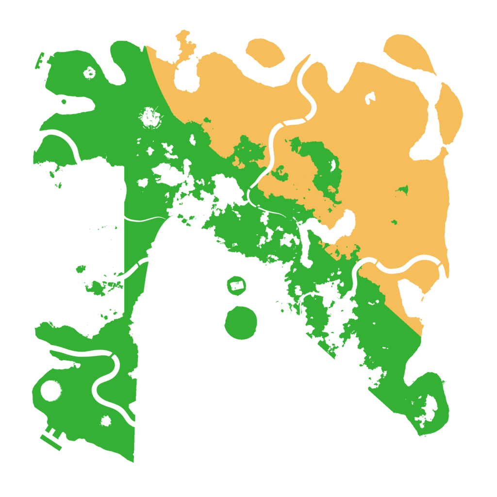 Biome Rust Map: Procedural Map, Size: 4250, Seed: 1149446246