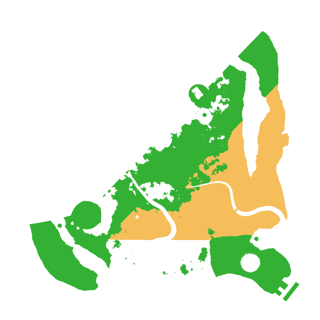 Biome Rust Map: Procedural Map, Size: 3000, Seed: 892042313