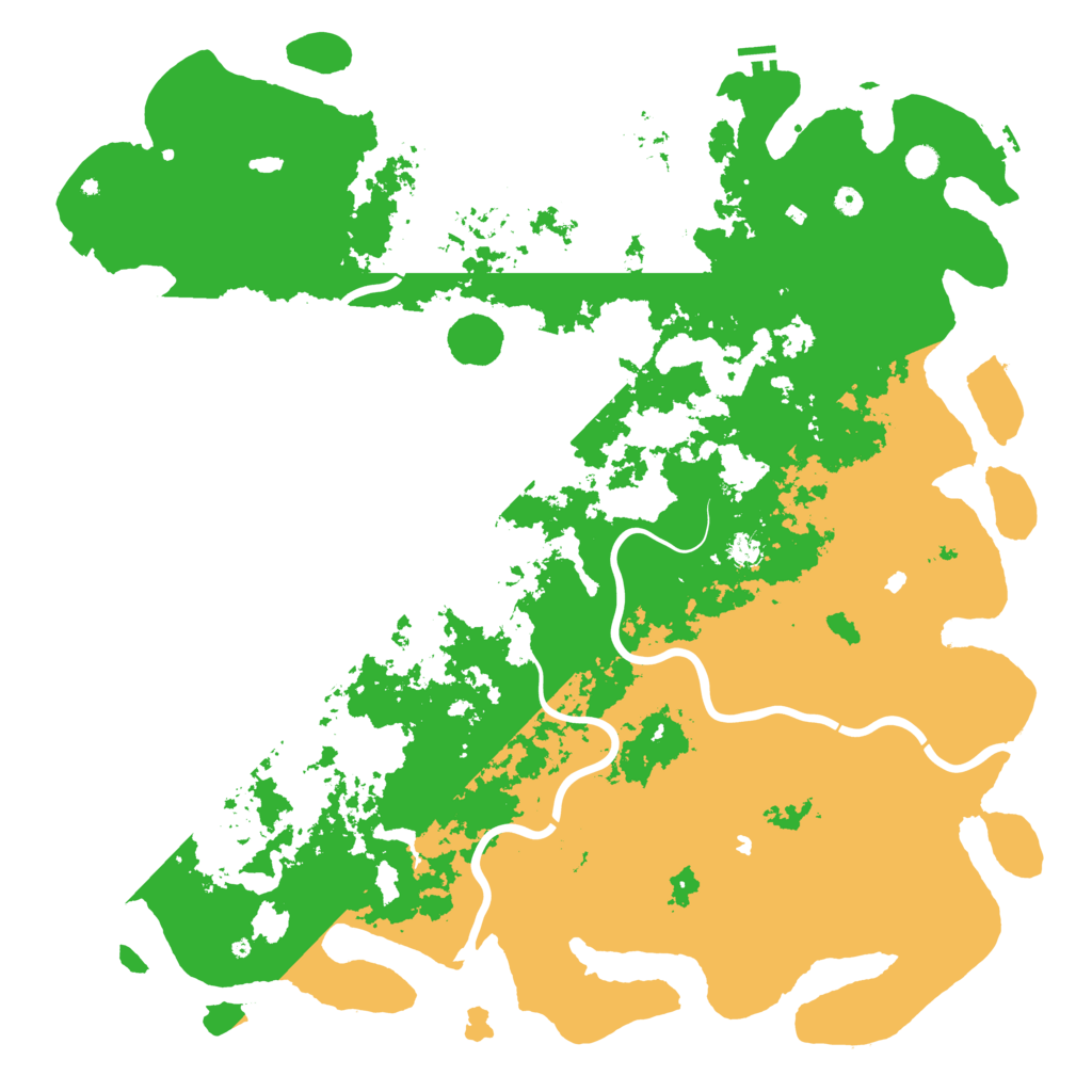 Biome Rust Map: Procedural Map, Size: 5800, Seed: 264480176