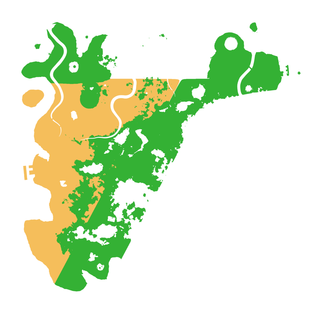 Biome Rust Map: Procedural Map, Size: 4500, Seed: 1913506547
