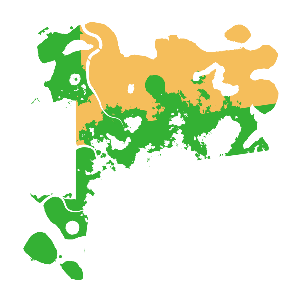 Biome Rust Map: Procedural Map, Size: 4000, Seed: 2086520850