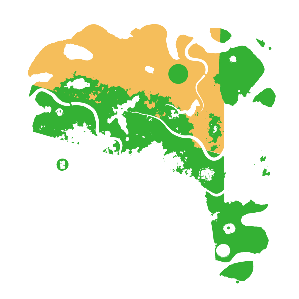 Biome Rust Map: Procedural Map, Size: 4000, Seed: 8305194