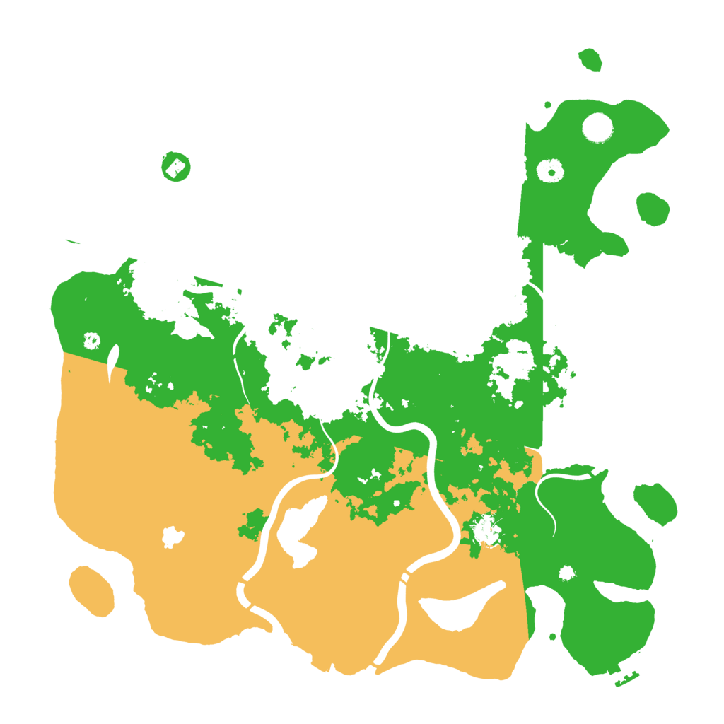 Biome Rust Map: Procedural Map, Size: 4250, Seed: 508319173