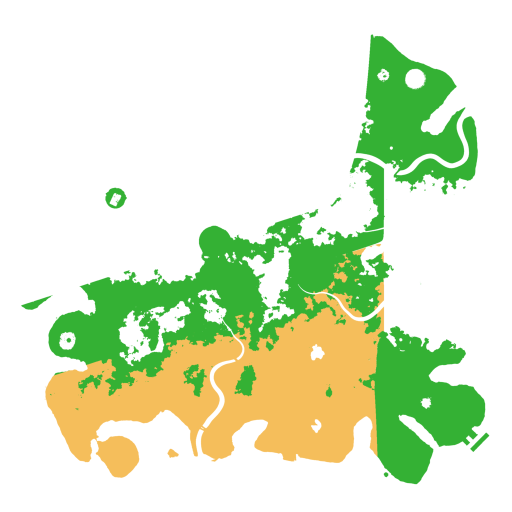 Biome Rust Map: Procedural Map, Size: 4500, Seed: 1038655800