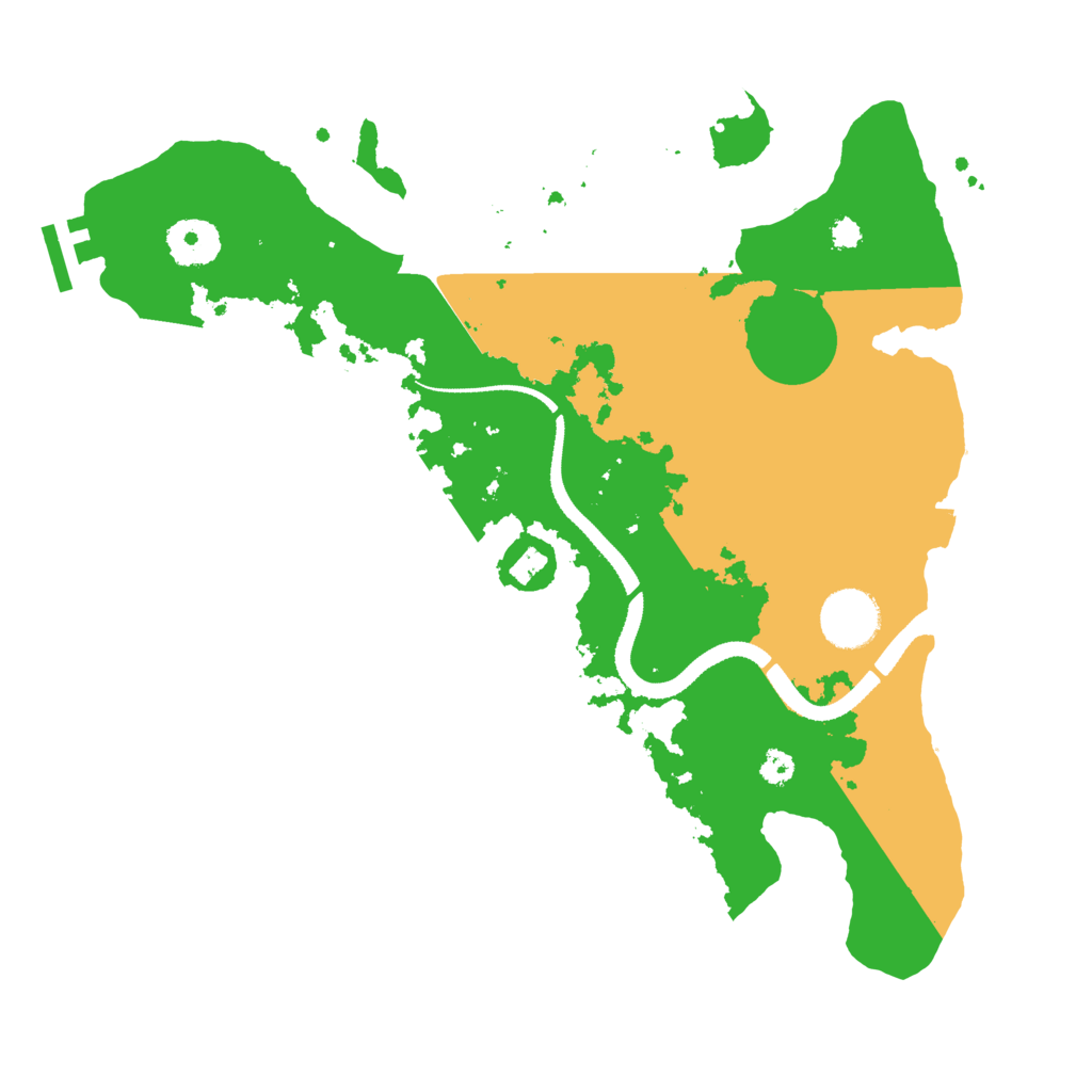 Biome Rust Map: Procedural Map, Size: 3250, Seed: 1795926456