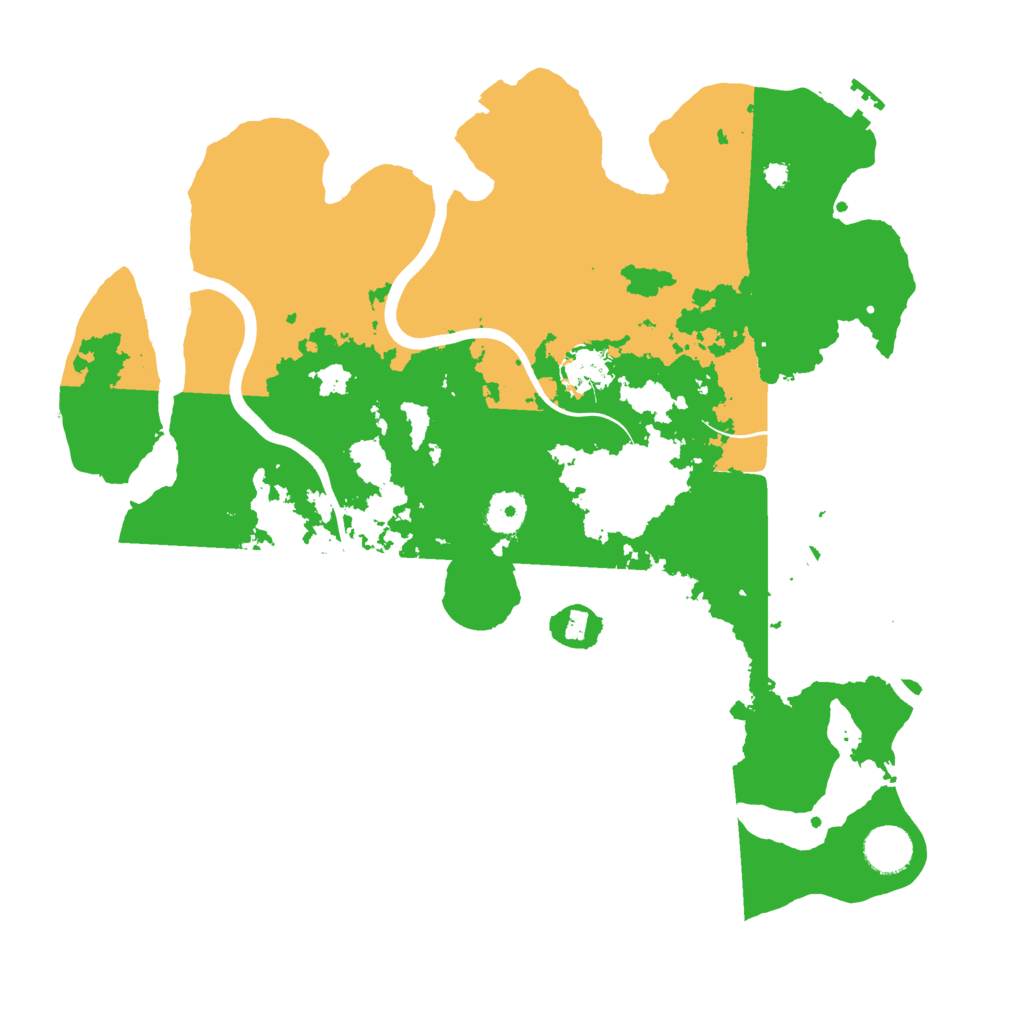 Biome Rust Map: Procedural Map, Size: 3750, Seed: 1368720442