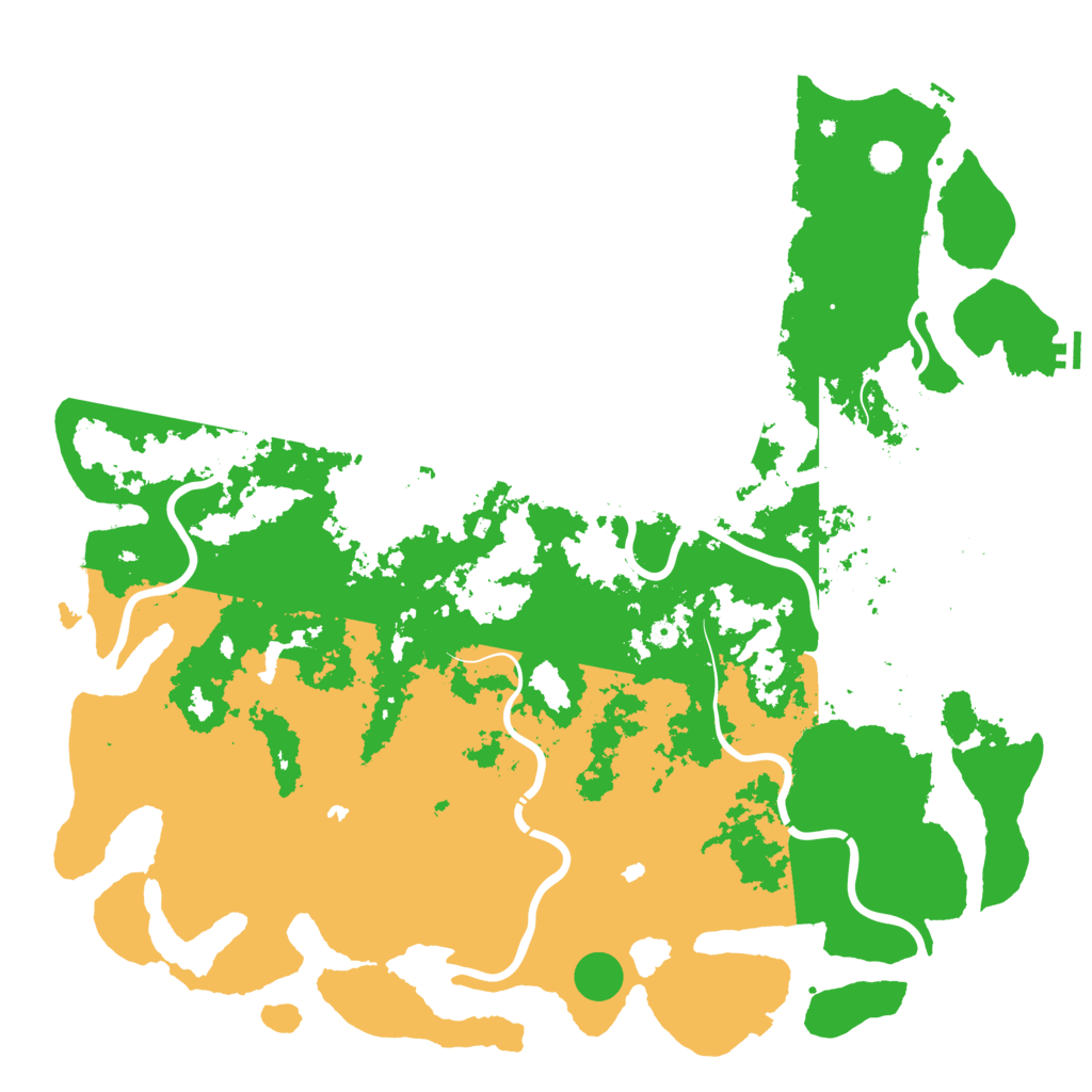 Biome Rust Map: Procedural Map, Size: 5880, Seed: 11081976