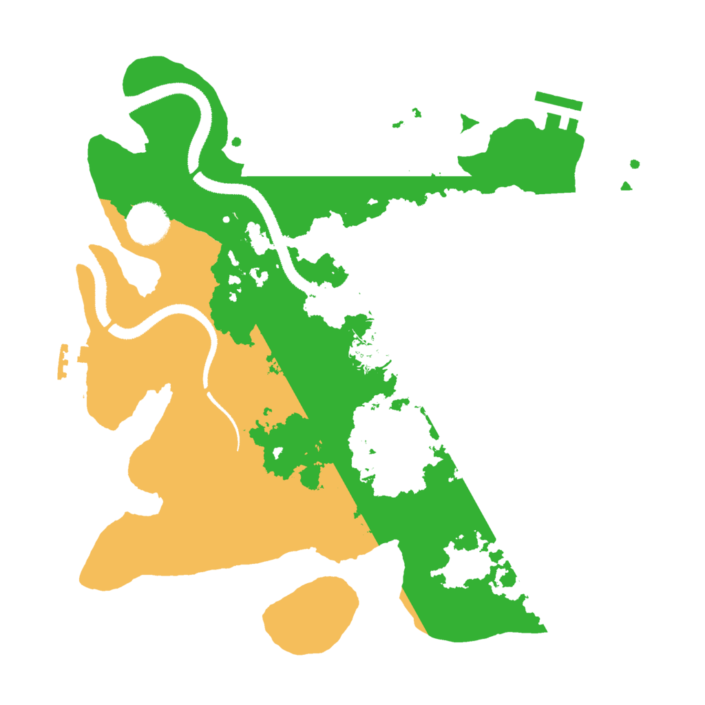 Biome Rust Map: Procedural Map, Size: 3000, Seed: 1515688193