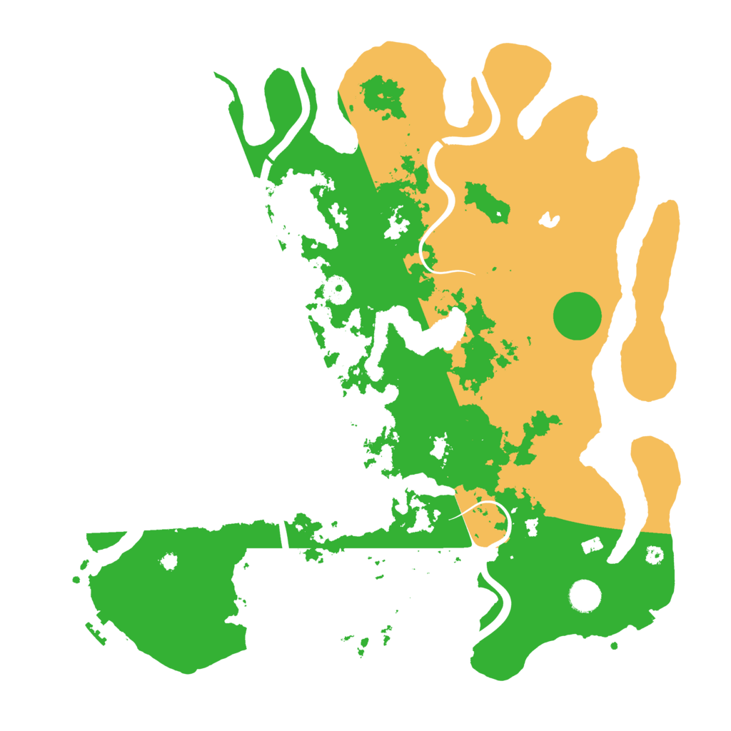Biome Rust Map: Procedural Map, Size: 4000, Seed: 2126572142