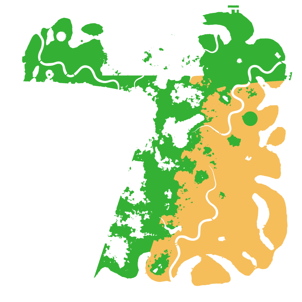 Biome Rust Map: Procedural Map, Size: 5500, Seed: 1539321495