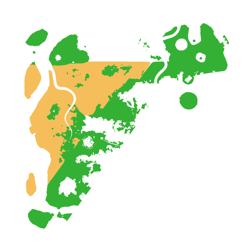 Biome Rust Map: Procedural Map, Size: 3800, Seed: 611266200