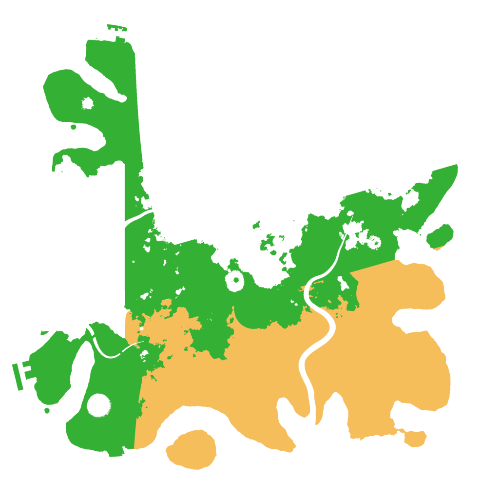 Biome Rust Map: Procedural Map, Size: 3750, Seed: 1554383259