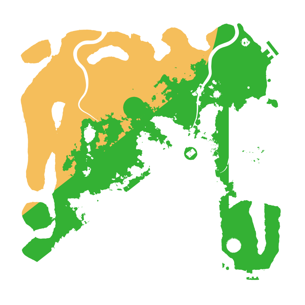 Biome Rust Map: Procedural Map, Size: 3750, Seed: 108024869