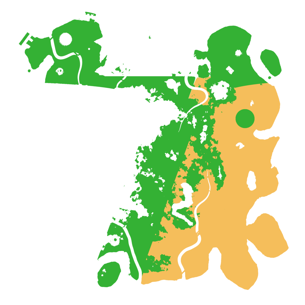 Biome Rust Map: Procedural Map, Size: 4250, Seed: 907808716