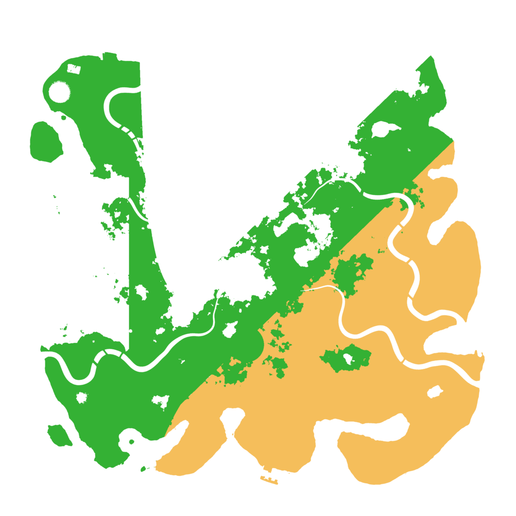 Biome Rust Map: Procedural Map, Size: 4250, Seed: 525100434