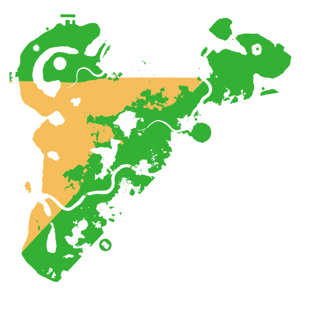 Biome Rust Map: Procedural Map, Size: 4250, Seed: 744669880