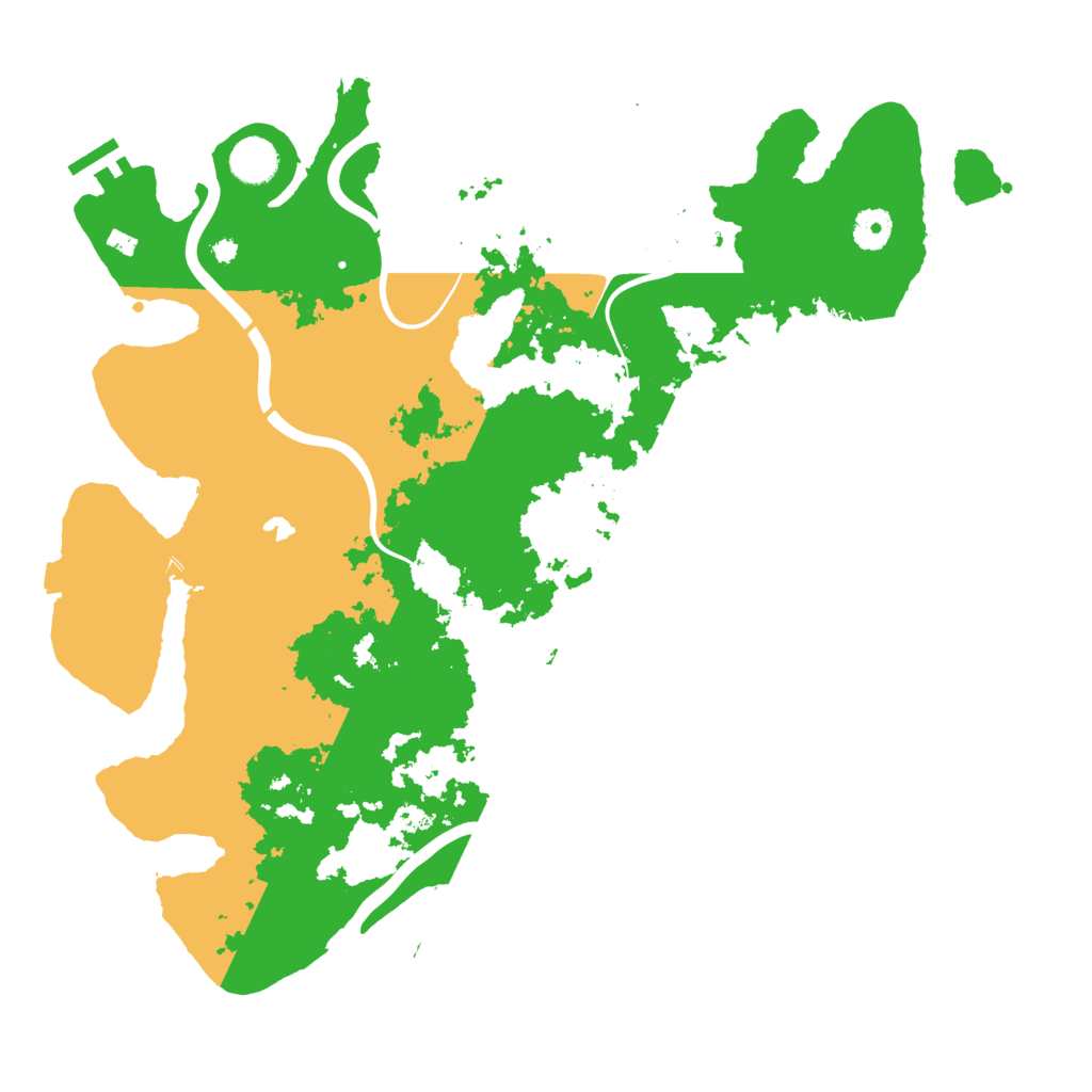 Biome Rust Map: Procedural Map, Size: 4050, Seed: 1476233958