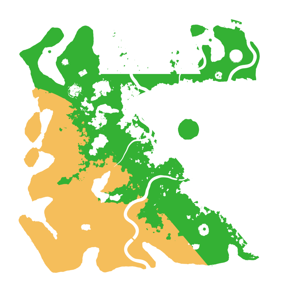 Biome Rust Map: Procedural Map, Size: 4000, Seed: 1094519232