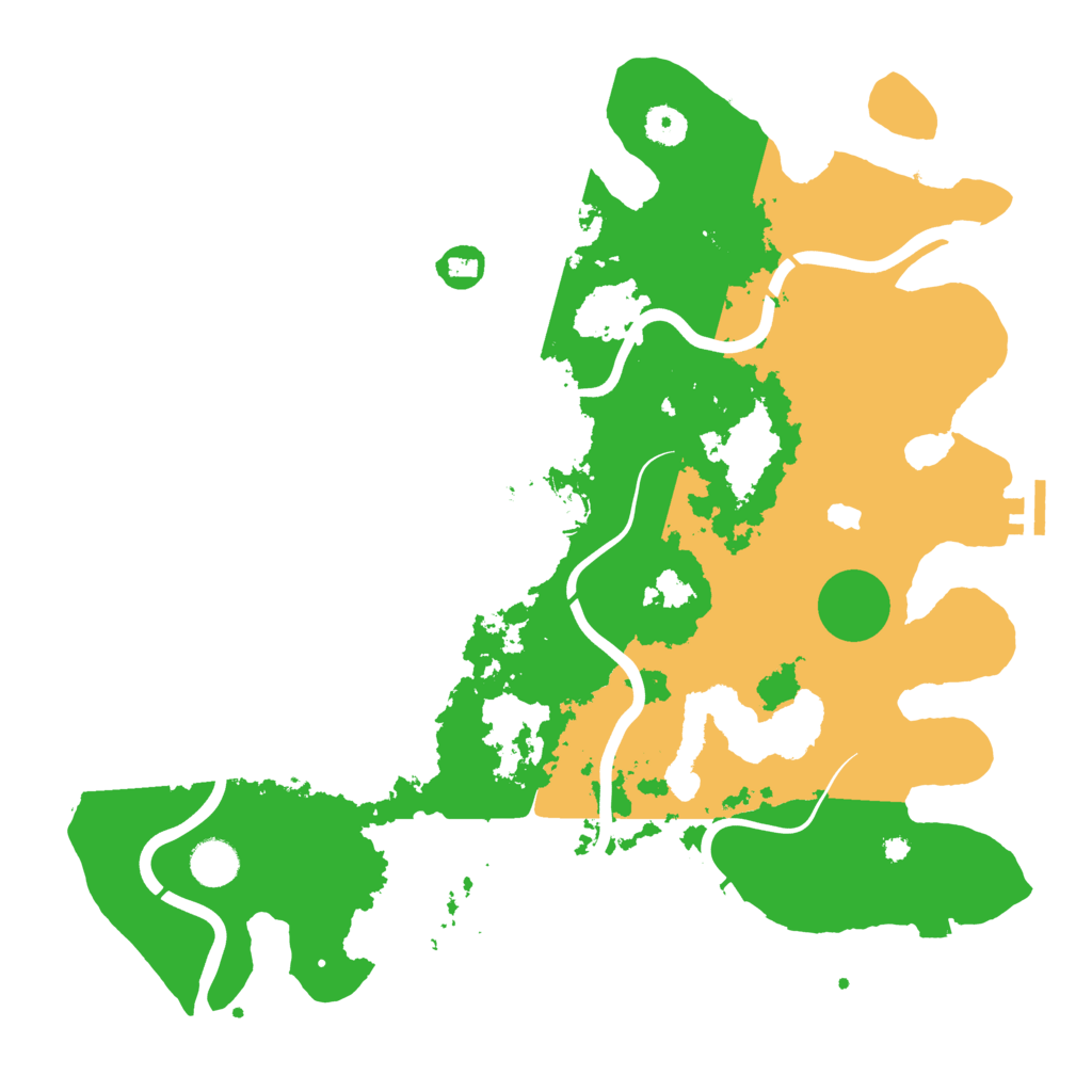 Biome Rust Map: Procedural Map, Size: 4000, Seed: 1147409585