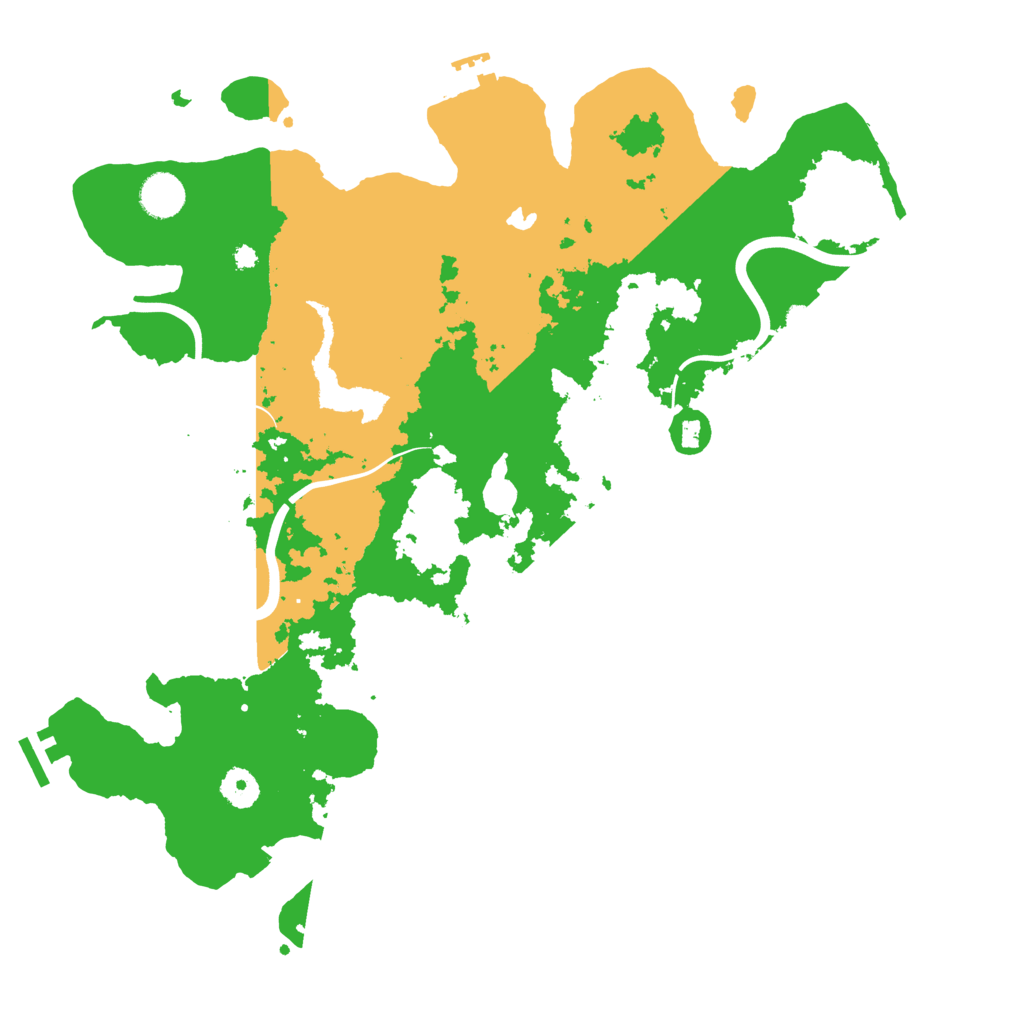 Biome Rust Map: Procedural Map, Size: 4000, Seed: 486746521