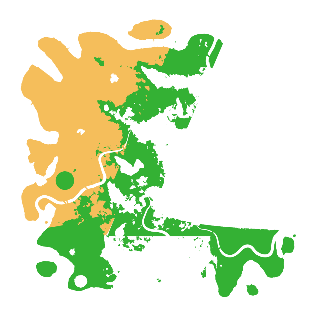 Biome Rust Map: Procedural Map, Size: 4500, Seed: 1603105674