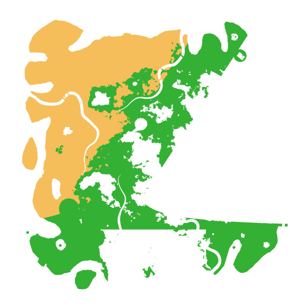 Biome Rust Map: Procedural Map, Size: 4400, Seed: 202496648