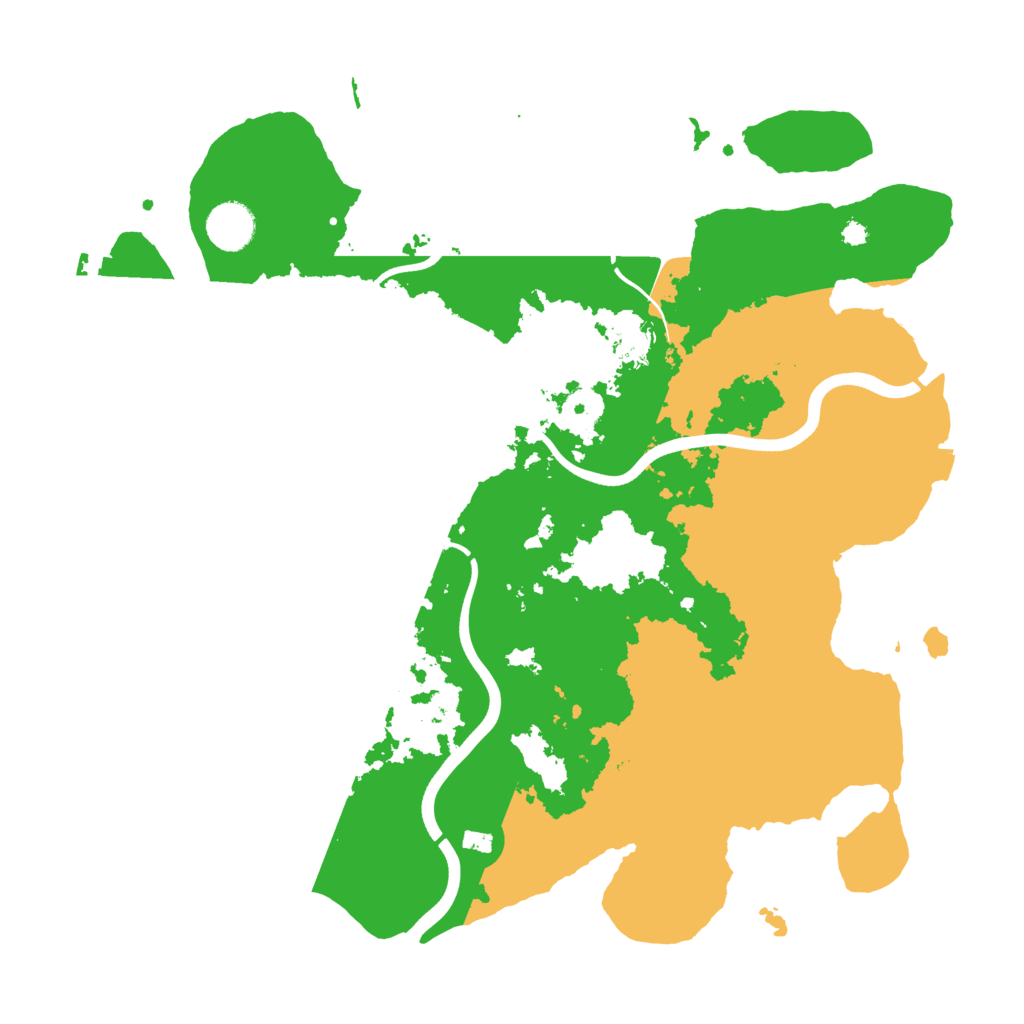 Biome Rust Map: Procedural Map, Size: 3750, Seed: 1194583966